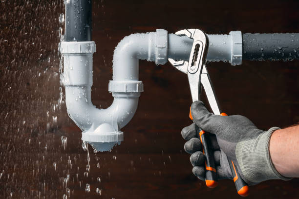 Professional Drain Cleaning technician working in Ursa, IL